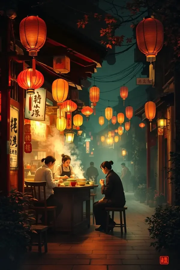 深夜面馆（喜剧，2026）影视模板封面
