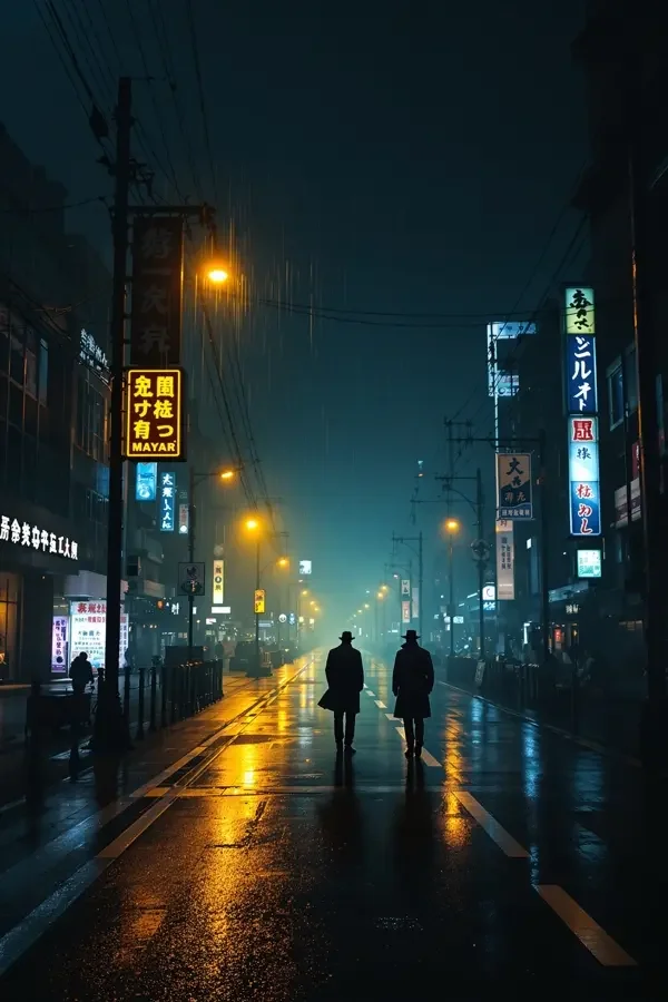 港口夜曲（悬疑，2026）影视模板封面